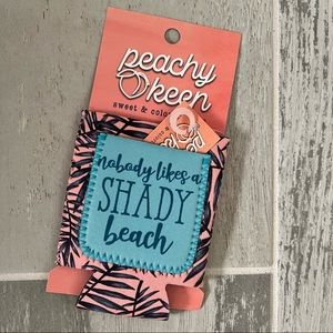 Nobody Likes a Shady Beach Pocket Koozie
